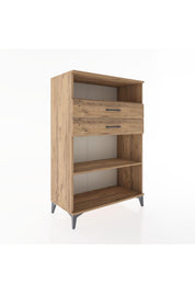 Hyperion Dolap 2 Raflı 2 Çekmeceli 88x44x134 - S51M069V9B
