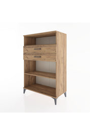 Hyperion Dolap 2 Raflı 2 Çekmeceli 88x44x134 - S51M069V9B