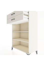 Hyperion Dolap 2 Raflı 2 Çekmeceli 88x44x134 - S51M070V1B
