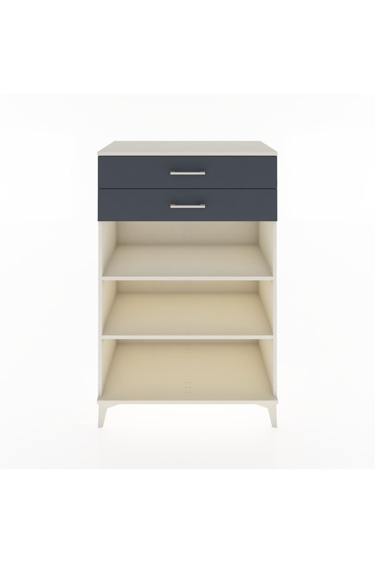 Hyperion Dolap 2 Raflı 2 Çekmeceli 88x44x134 - S51M070V2B
