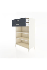 Hyperion Dolap 2 Raflı 2 Çekmeceli 88x44x134 - S51M070V2B