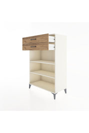 Hyperion Dolap 2 Raflı 2 Çekmeceli 88x44x134 - S51M070V3B