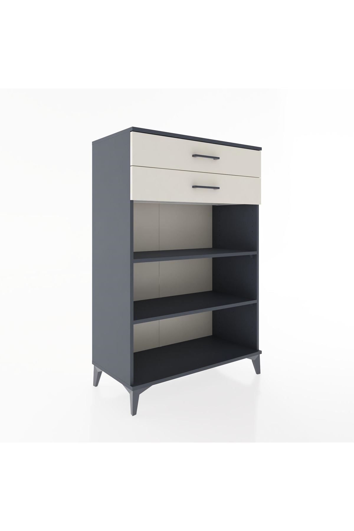 Hyperion Dolap 2 Raflı 2 Çekmeceli 88x44x134 - S51M070V4B