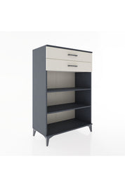 Hyperion Dolap 2 Raflı 2 Çekmeceli 88x44x134 - S51M070V4B