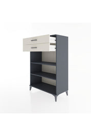 Hyperion Dolap 2 Raflı 2 Çekmeceli 88x44x134 - S51M070V4B