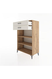 Hyperion Dolap 2 Raflı 2 Çekmeceli 88x44x134 - S51M070V7B