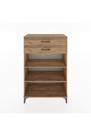 Hyperion Dolap 2 Raflı 2 Çekmeceli 88x44x134 - S51M070V9B