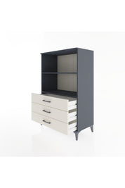 Hyperion Dolap 2 Raflı 3 Çekmeceli 88x44x134 - S51M071V4B