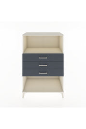 Hyperion Dolap Tek Raflı 3 Çekmeceli 88x44x134 - S51M072V2B