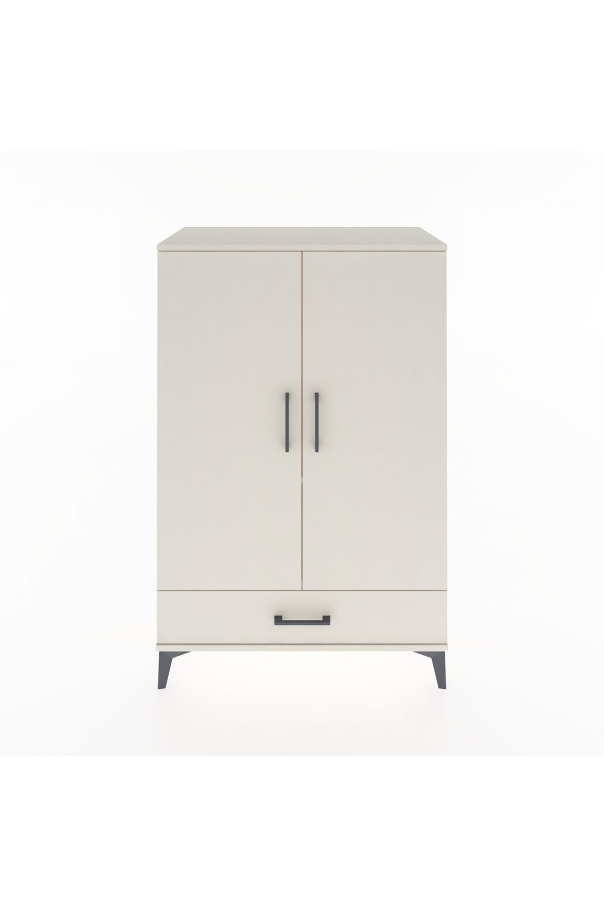 Hyperion Dolap 3 Raflı Tek Çekmeceli 2 Kapaklı 88x44x134 - S51M073V1B