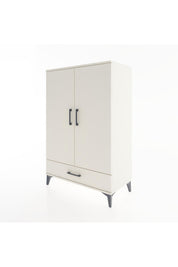 Hyperion Dolap 3 Raflı Tek Çekmeceli 2 Kapaklı 88x44x134 - S51M073V1B