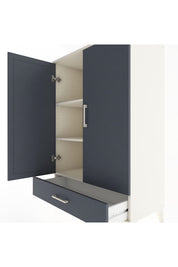 Hyperion Dolap 3 Raflı Tek Çekmeceli 2 Kapaklı 88x44x134 - S51M073V2B