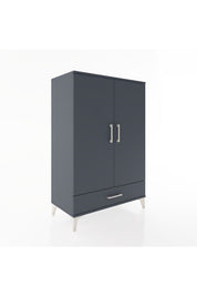 Hyperion Dolap 3 Raflı Tek Çekmeceli 2 Kapaklı 88x44x134 - S51M073V5B