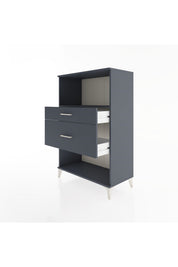 Hyperion Dolap Tek Raflı 2 Çekmeceli 88x44x134 - S51M036V5B