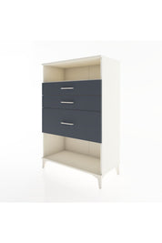 Hyperion Dolap Tek Raflı 3 Çekmeceli 88x44x134 - S51M037V2B