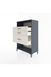 Hyperion Dolap Tek Raflı 3 Çekmeceli 88x44x134 - S51M037V4B