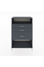 Hyperion Dolap Tek Raflı 3 Çekmeceli 88x44x134 - S51M037V5B