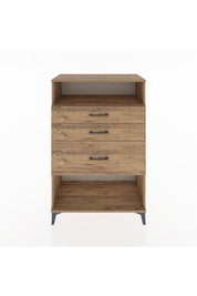 Hyperion Dolap Tek Raflı 3 Çekmeceli 88x44x134 - S51M037V9B