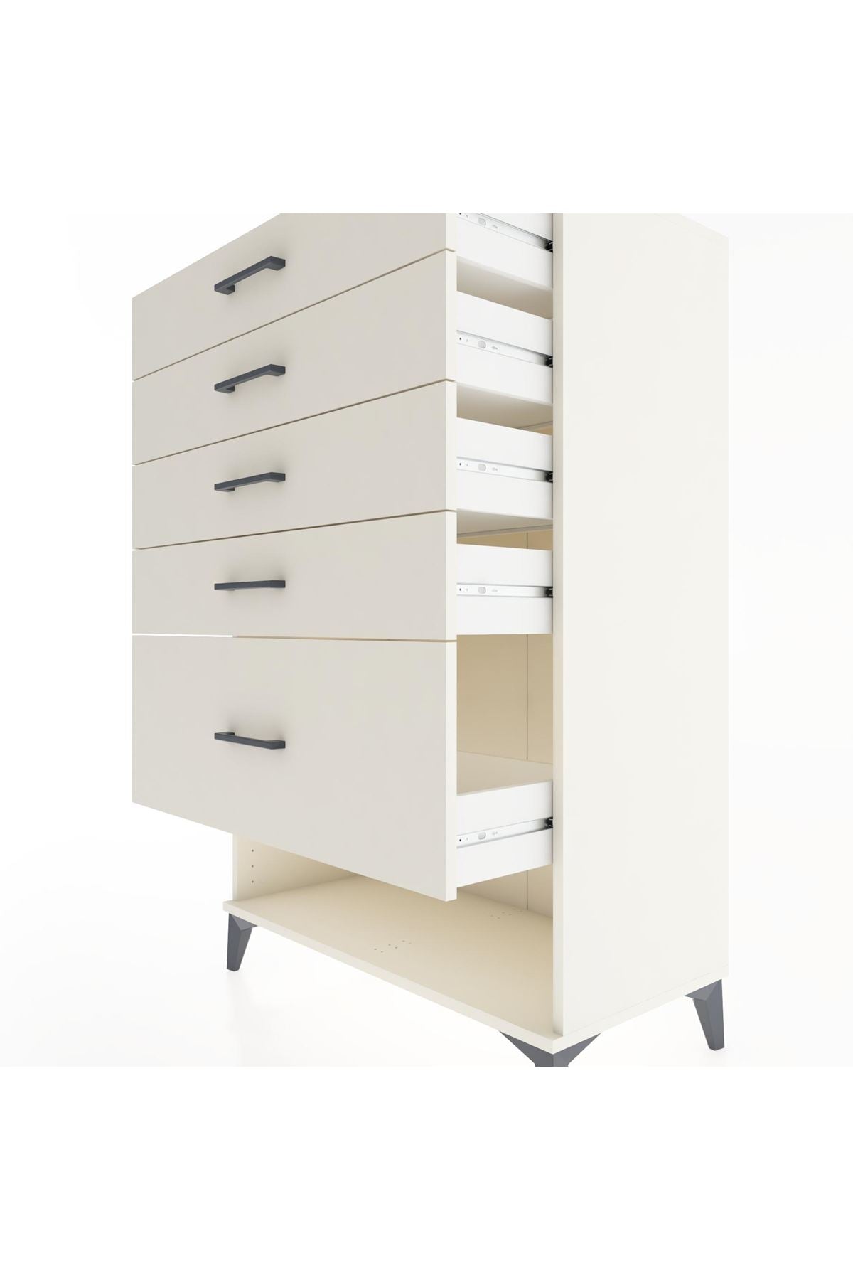 Hyperion Dolap 5 Çekmeceli 88x44x134 - S51M038V1B