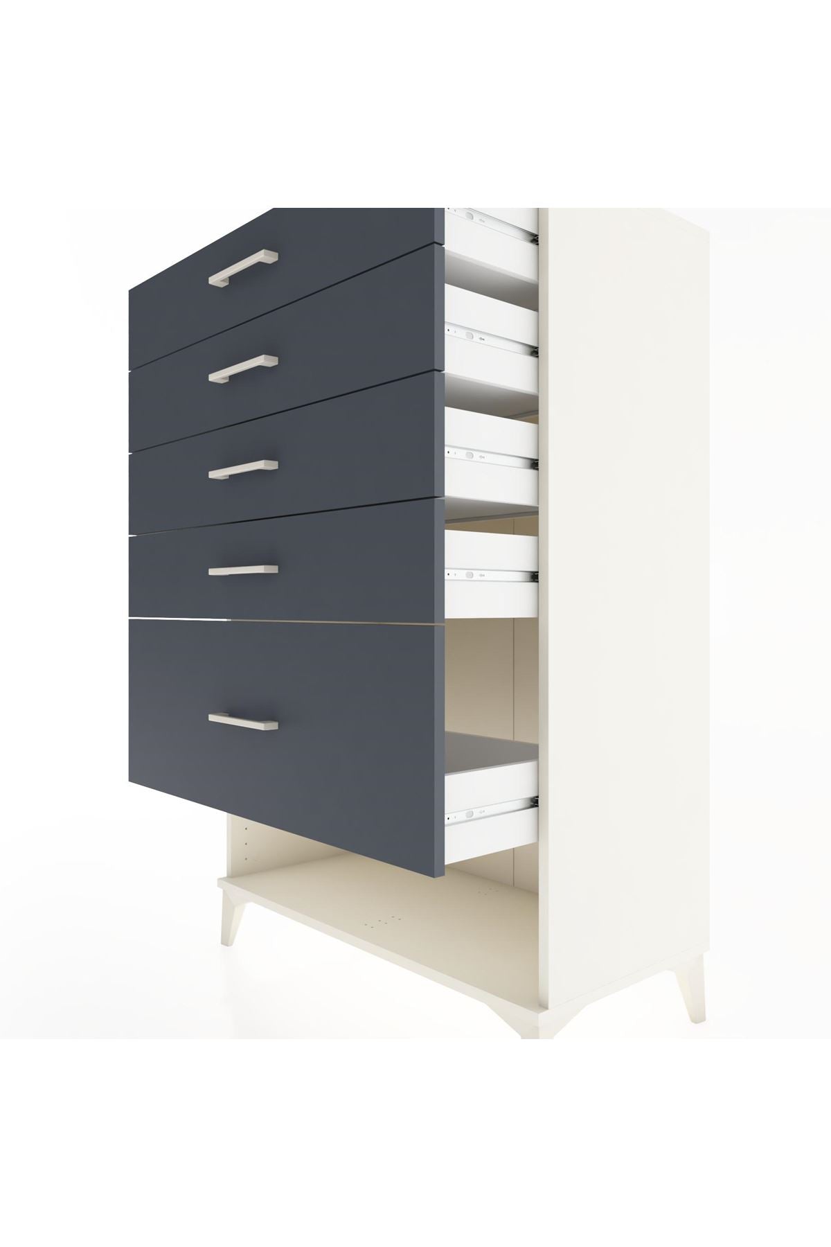 Hyperion Dolap 5 Çekmeceli 88x44x134 - S51M038V2B