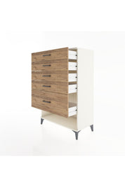 Hyperion Dolap 5 Çekmeceli 88x44x134 - S51M038V3B