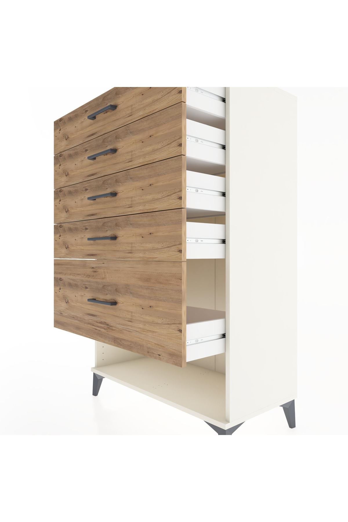 Hyperion Dolap 5 Çekmeceli 88x44x134 - S51M038V3B