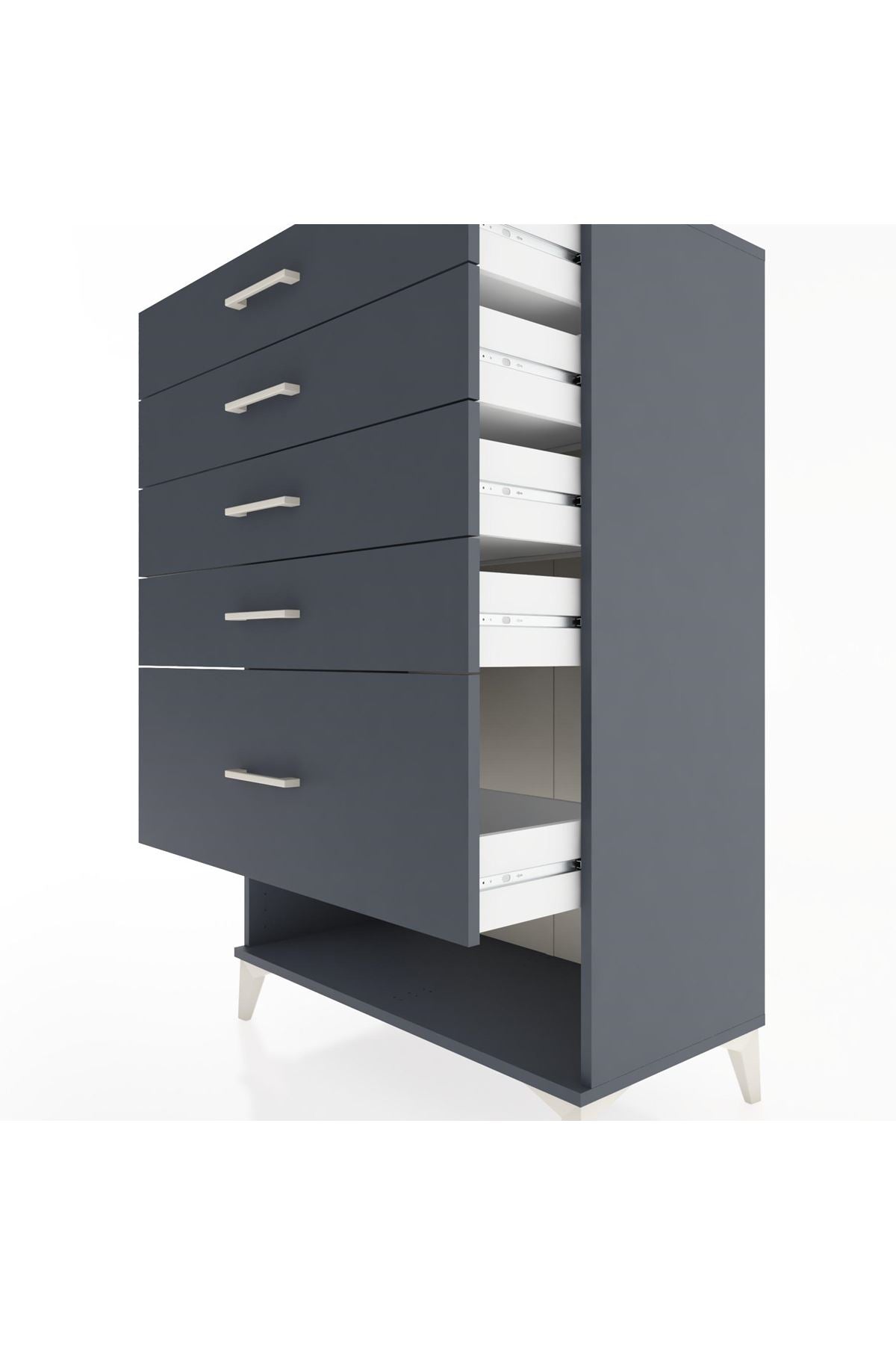Hyperion Dolap 5 Çekmeceli 88x44x134 - S51M038V5B