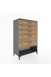 Hyperion Dolap 5 Çekmeceli 88x44x134 - S51M038V6B