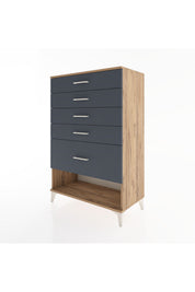 Hyperion Dolap 5 Çekmeceli 88x44x134 - S51M038V8B