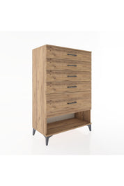 Hyperion Dolap 5 Çekmeceli 88x44x134 - S51M038V9B