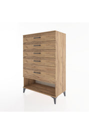 Hyperion Dolap 5 Çekmeceli 88x44x134 - S51M038V9B