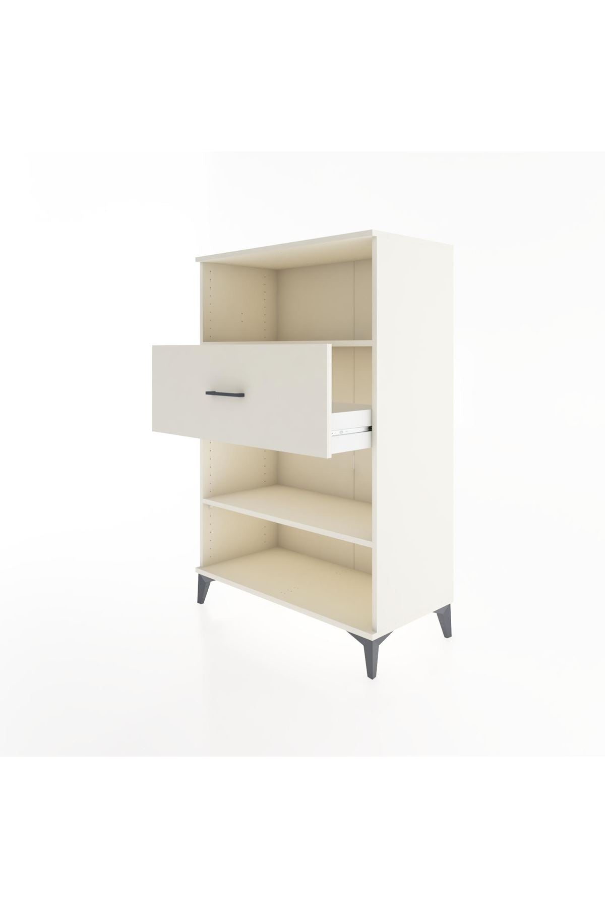 Hyperion Dolap 2 Raflı Tek Çekmeceli 88x44x134 - S51M039V1B