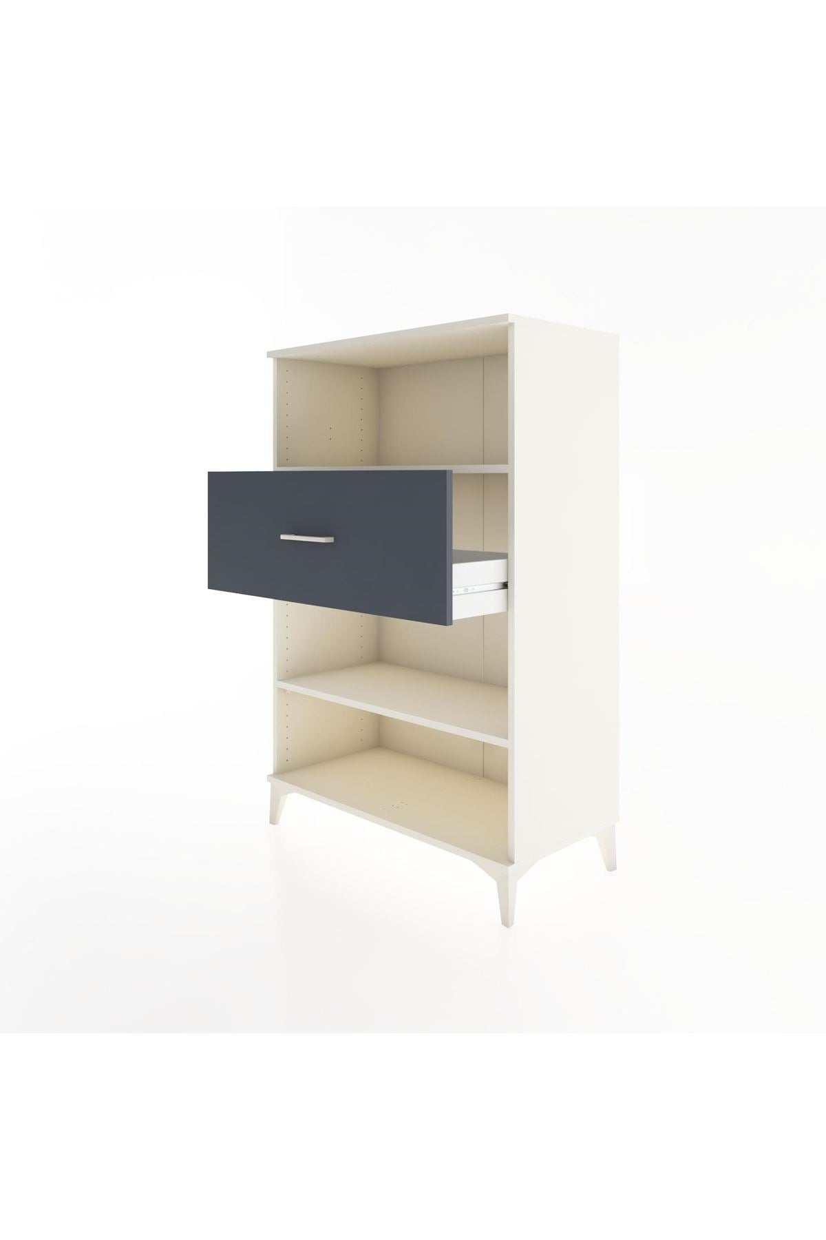 Hyperion Dolap 2 Raflı Tek Çekmeceli 88x44x134 - S51M039V2B