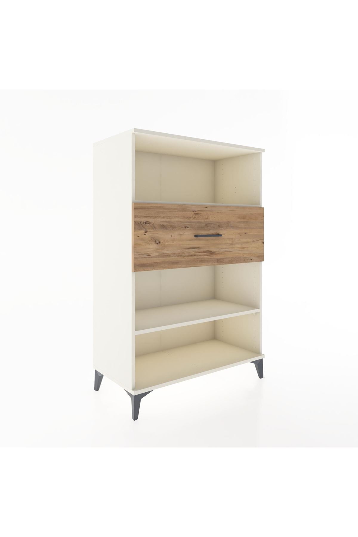 Hyperion Dolap 2 Raflı Tek Çekmeceli 88x44x134 - S51M039V3B