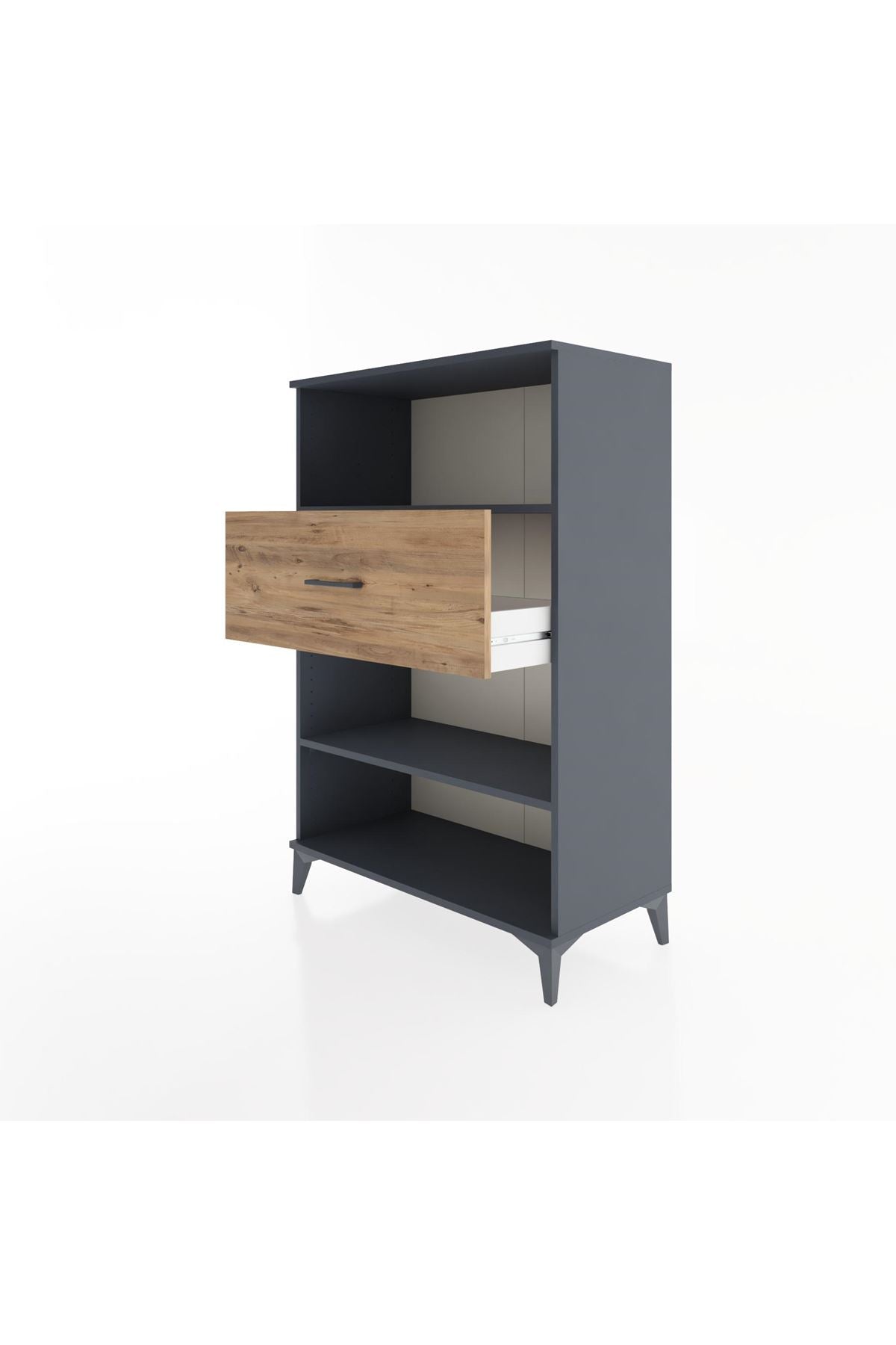 Hyperion Dolap 2 Raflı Tek Çekmeceli 88x44x134 - S51M039V6B
