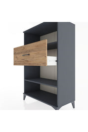 Hyperion Dolap 2 Raflı Tek Çekmeceli 88x44x134 - S51M039V6B