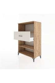 Hyperion Dolap 2 Raflı Tek Çekmeceli 88x44x134 - S51M039V7B