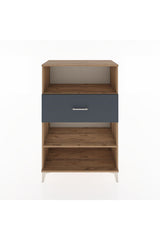 Hyperion Dolap 2 Raflı Tek Çekmeceli 88x44x134