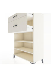 Hyperion Dolap 2 Raflı 2 Çekmeceli 88x44x134 - S51M040V1B