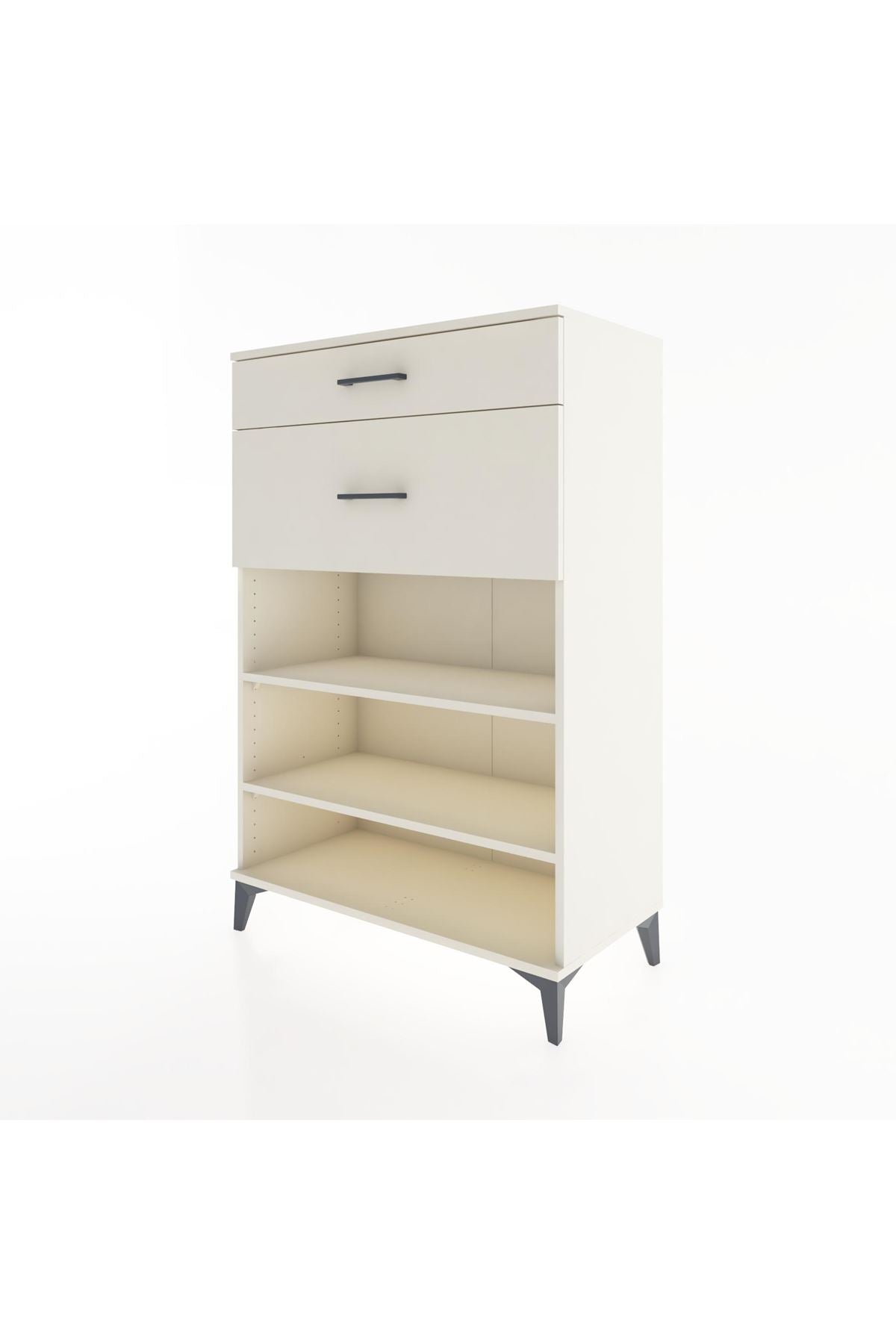 Hyperion Dolap 2 Raflı 2 Çekmeceli 88x44x134 - S51M040V1B