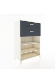 Hyperion Dolap 2 Raflı 2 Çekmeceli 88x44x134 - S51M040V2B