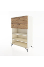 Hyperion Dolap 2 Raflı 2 Çekmeceli 88x44x134 - S51M040V3B