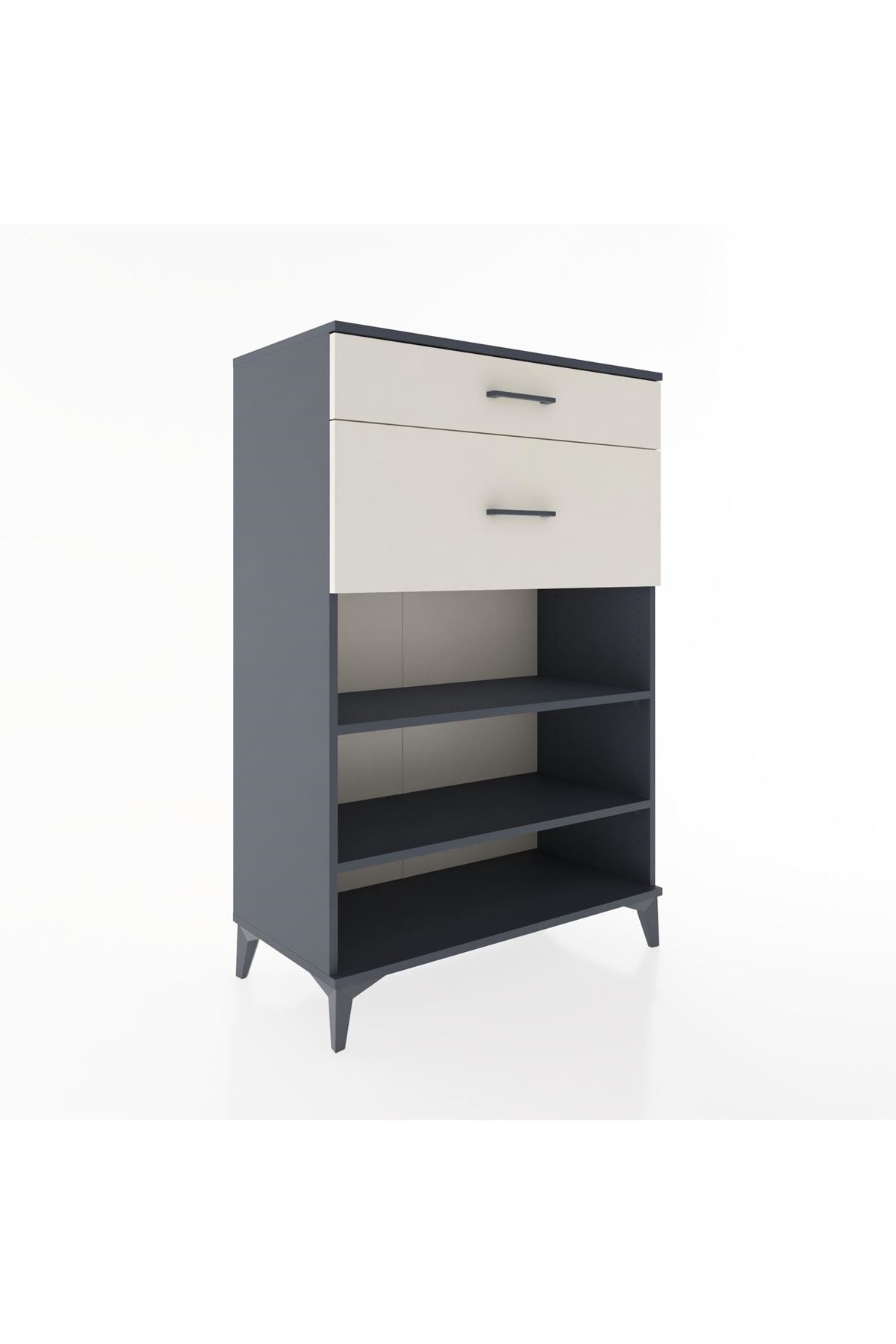Hyperion Dolap 2 Raflı 2 Çekmeceli 88x44x134 - S51M040V4B