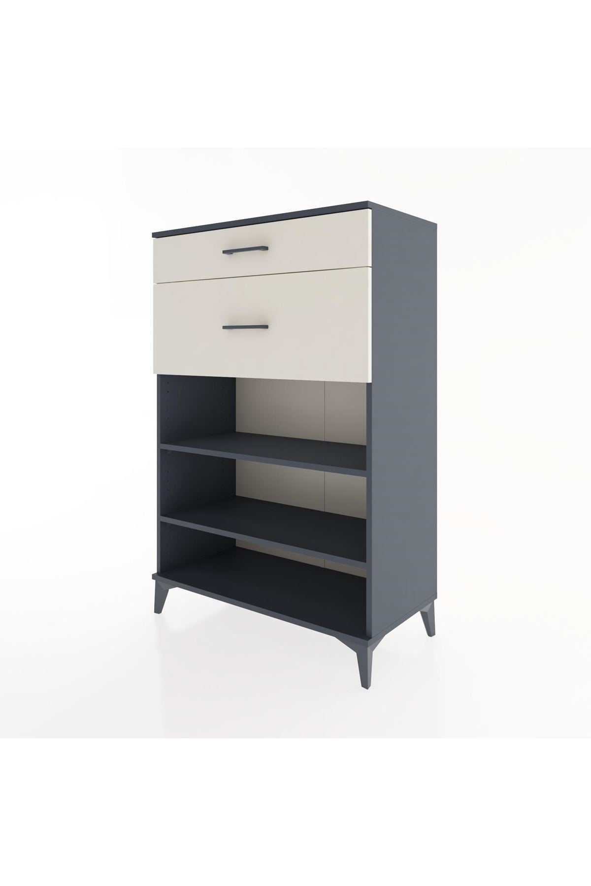 Hyperion Dolap 2 Raflı 2 Çekmeceli 88x44x134 - S51M040V4B