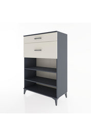 Hyperion Dolap 2 Raflı 2 Çekmeceli 88x44x134 - S51M040V4B