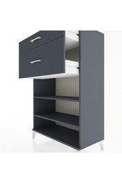 Hyperion Dolap 2 Raflı 2 Çekmeceli 88x44x134 - S51M040V5B