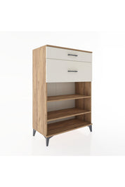 Hyperion Dolap 2 Raflı 2 Çekmeceli 88x44x134 - S51M040V7B