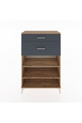 Hyperion Dolap 2 Raflı 2 Çekmeceli 88x44x134