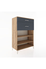 Hyperion Dolap 2 Raflı 2 Çekmeceli 88x44x134 - S51M040V8B