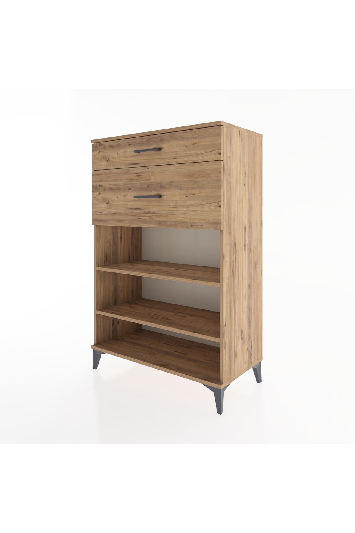 Hyperion Dolap 2 Raflı 2 Çekmeceli 88x44x134 - S51M040V9B